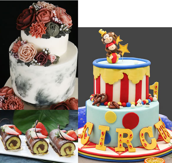 華南烹飪蛋糕作品